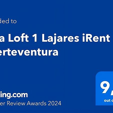 Lola Loft 1 Lajares Irent Fuerteventura Apartment La Oliva Exterior photo